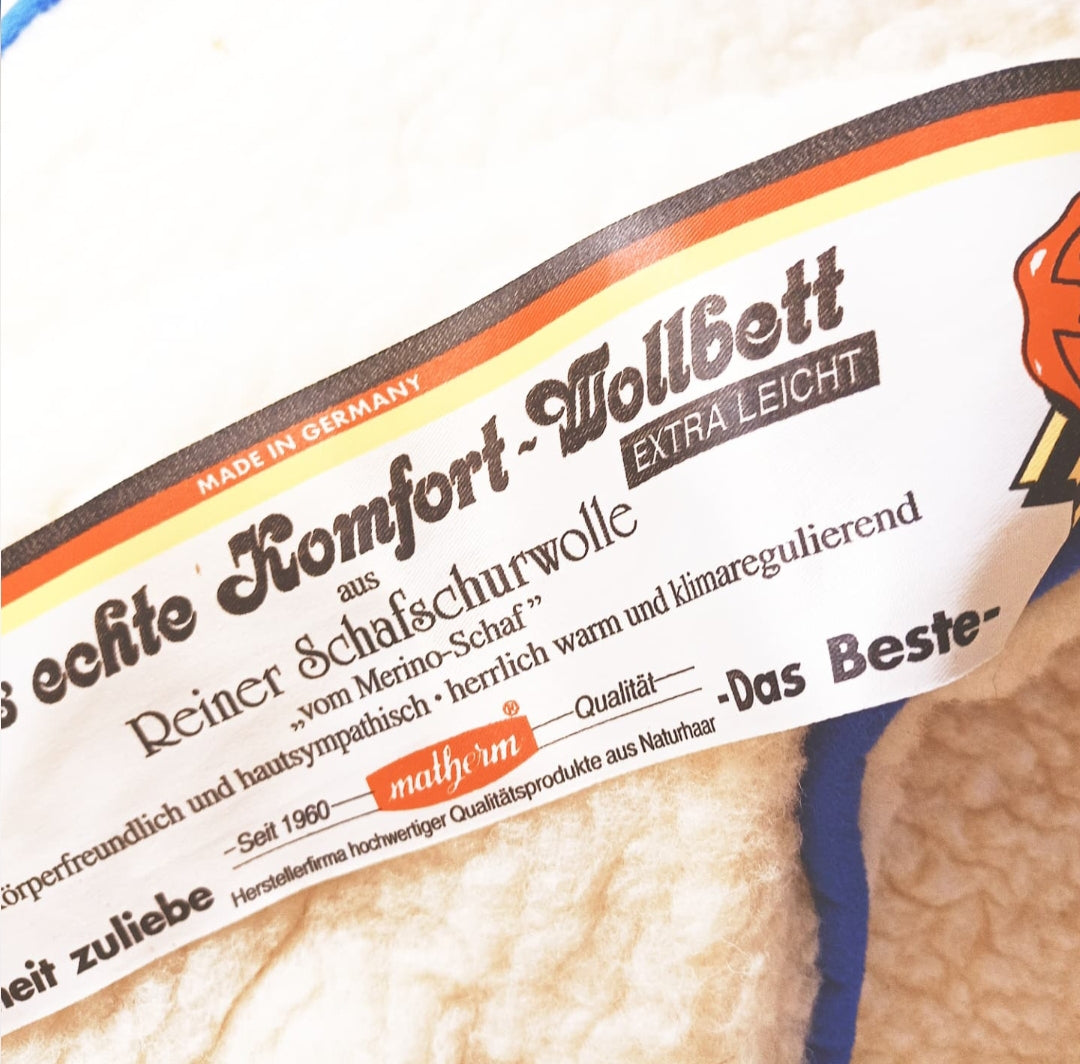 Vintage wollen deken