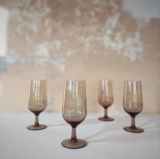 French drinking glasses