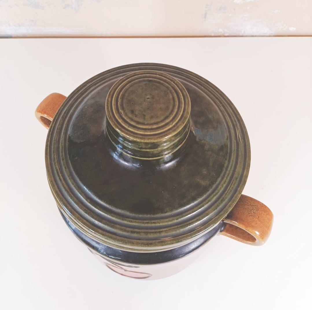 Vintage Rumtopf pot